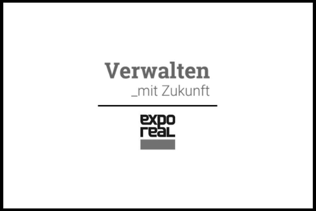 Verwalten mit Zukunft auf der EXPO REAL 2018 in München